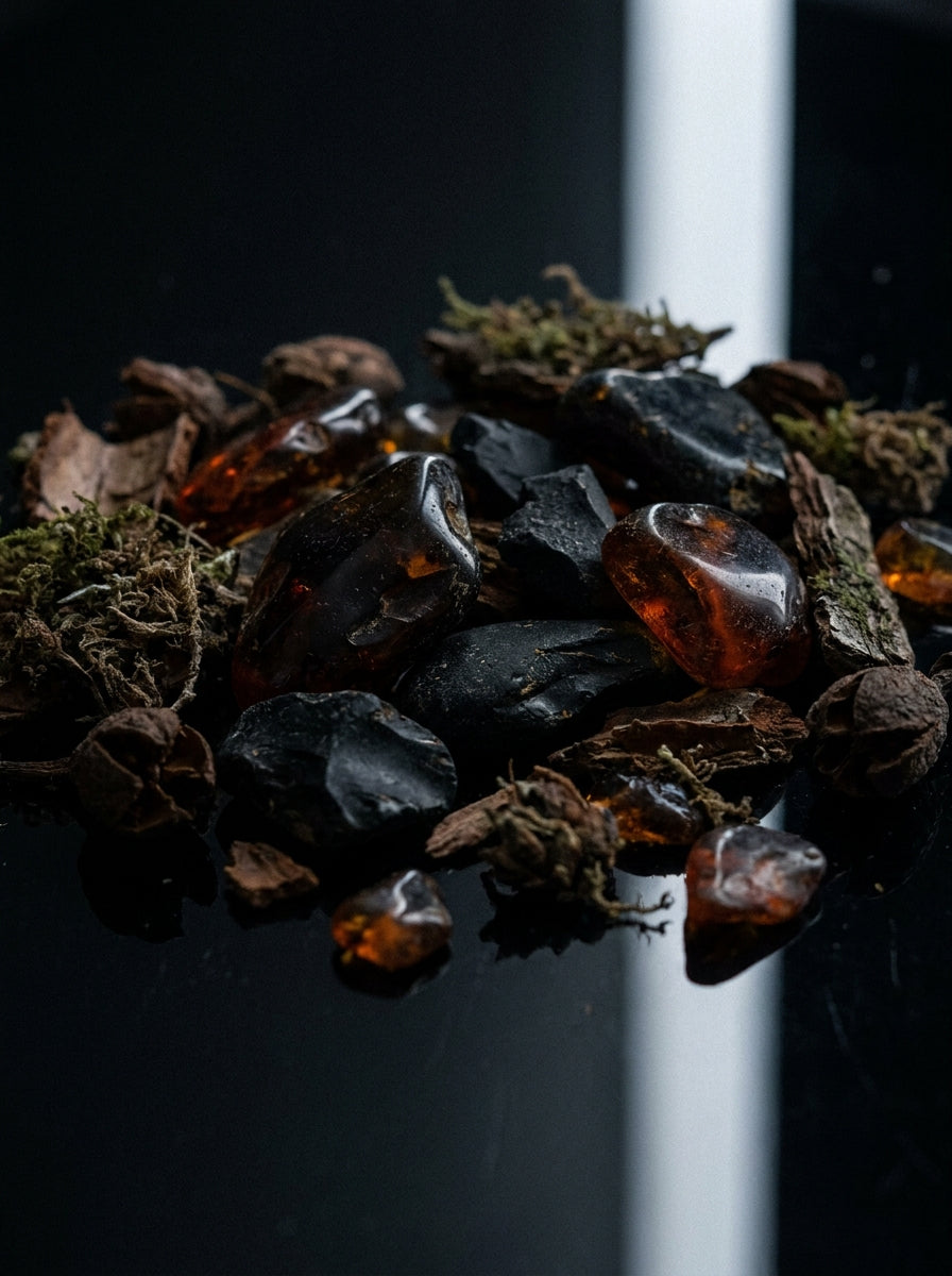 Three scents, chosen slowly
